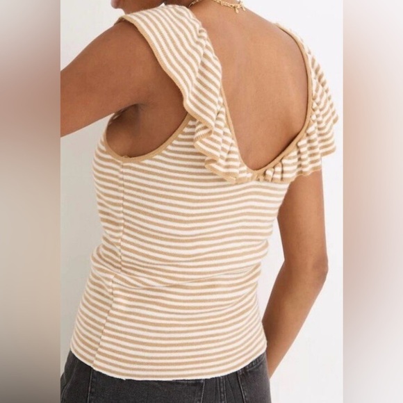Madewell Women’s Striped Tank Sweater - Picture 1 of 5